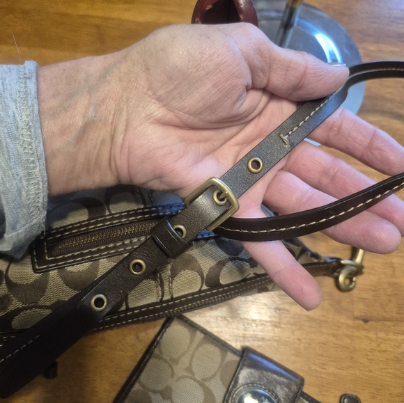 Coach Monogram Mini Crossbody Bag - Picture 7 of 10